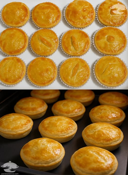 Até criança consegue fazer, empadinha fácil de 2 ingredientes