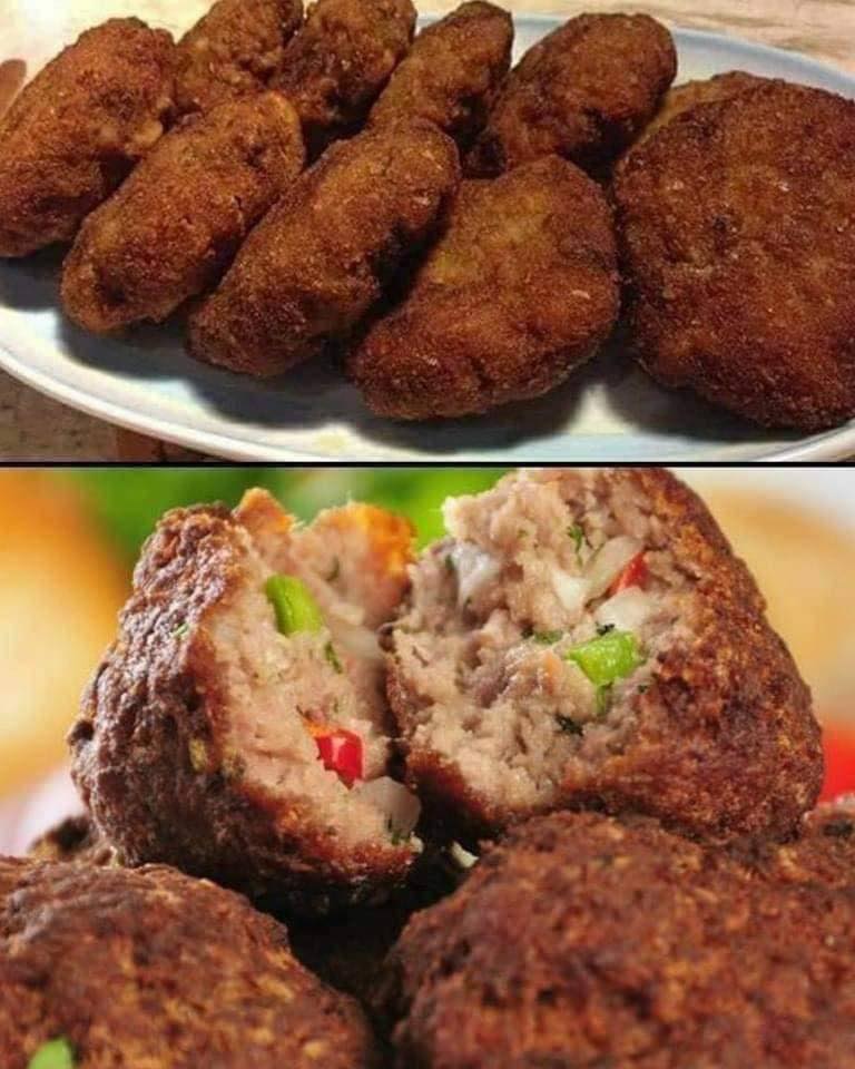 Bolinho de Carne prático: eu sempre faço pra servir de aperitivo, todos vão adorar