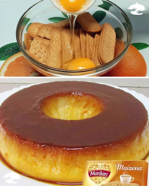 Pudim engana visita super econômico feito com 1/2 lata de leite condensado