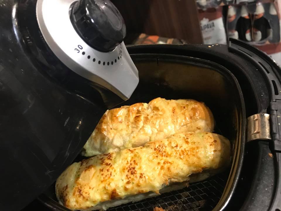 Receita de Pão de Alho na Air fryer