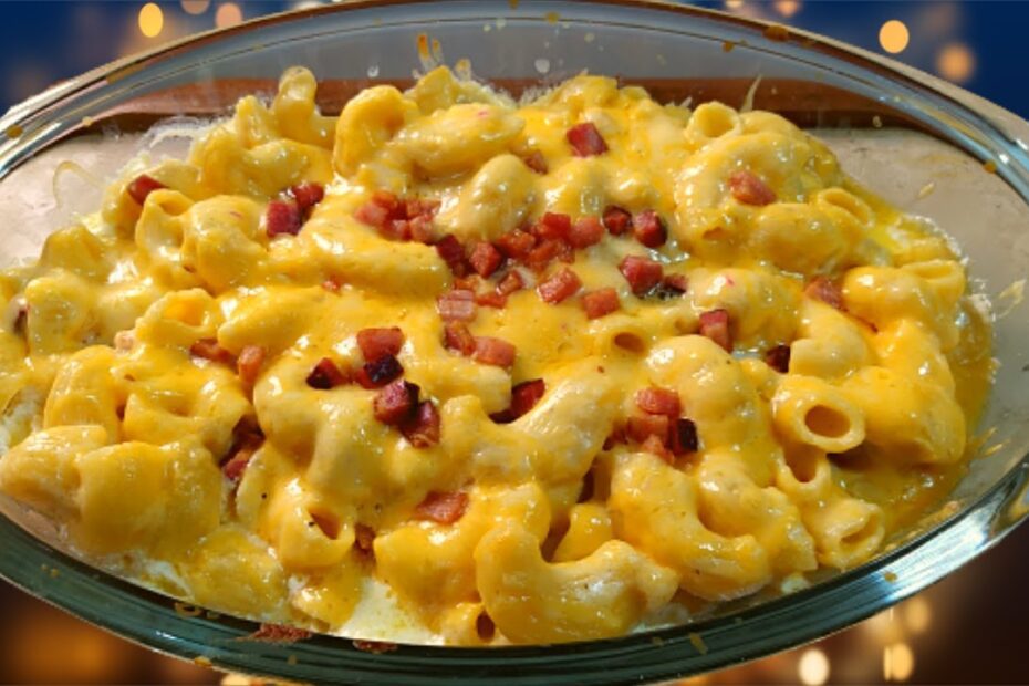 Aprenda como fazer Macarrão com Cheddar e Bacon Irresistível: Veja a Receita Completa!