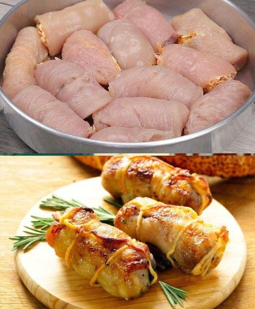 Peito de Frango Recheado, tempere e leve para o forno