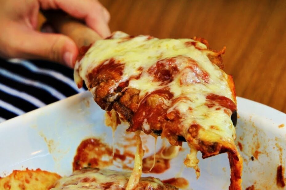 Receita de Bife à Parmegiana, fica uma delícia com queijo por cima