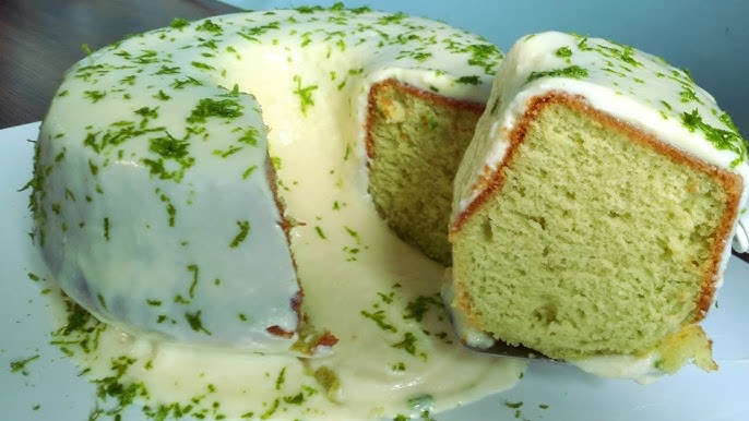 Bolo Molhadinho de Limão