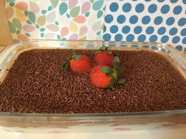 Escondidinho de morango