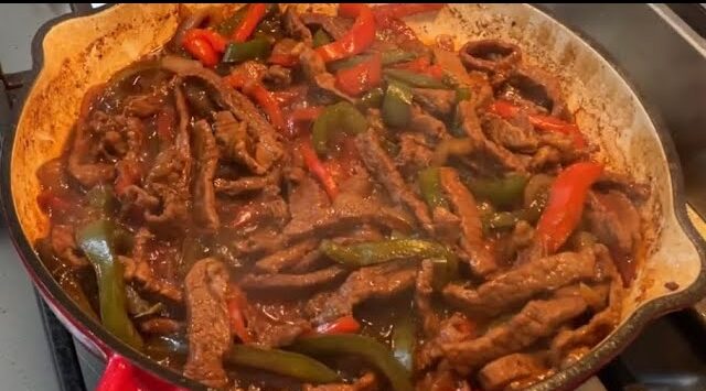 Tirinhas de Carne Chinesa