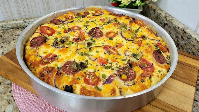 Torta Caipira que faz sucesso aqui no interior