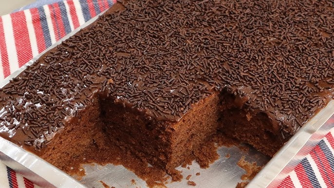 Bolo de Chocolate Rápido