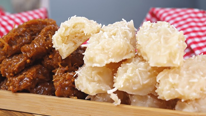 Cocada caseira do tipo baiana, com apenas 3 ingredientes