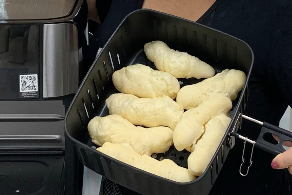 Biscoito de Polvilho na Airfryer, sem leite, sem óleo e sem fritura!