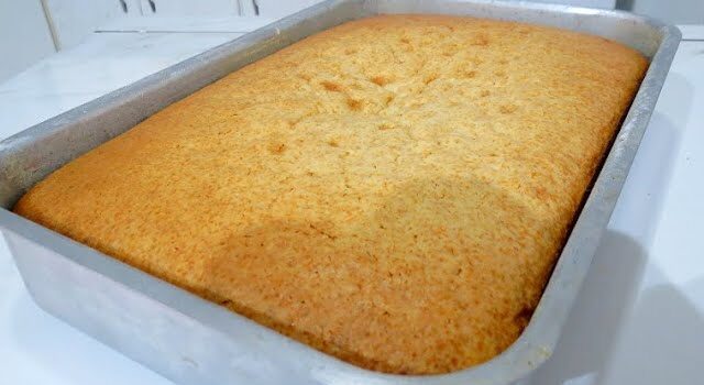 Bolo Caseiro em 15 minutos