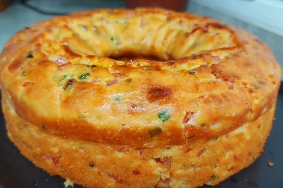 Bolo Salgado de Batata mais macio que esse não existe, você vai querer repetir sempre