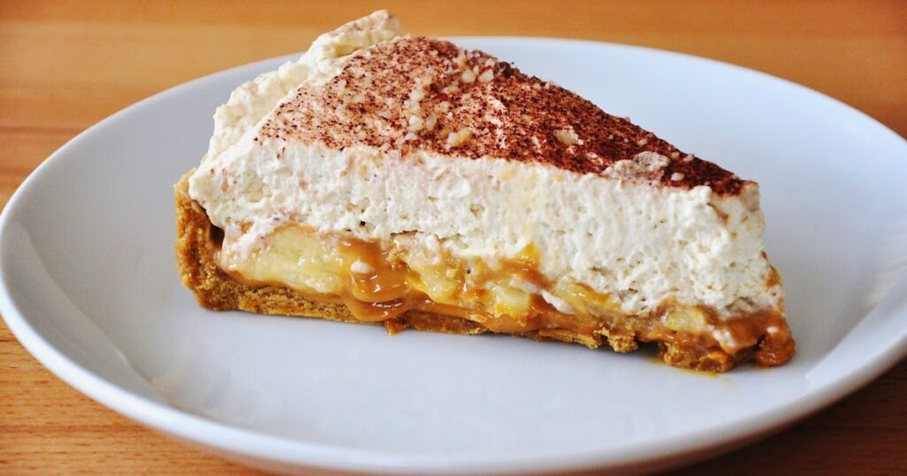 Cheesecake de Manteiga de Amendoim, Banana e Caramelo