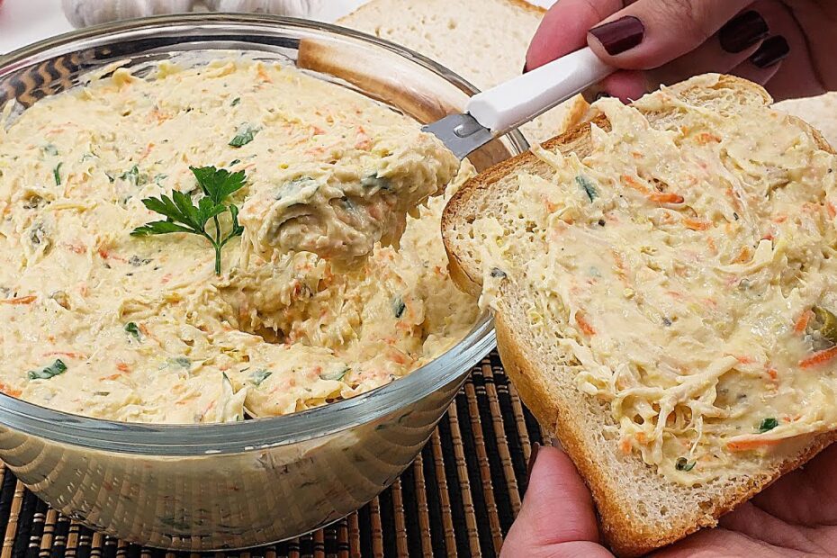 Creme de Frango para Sanduíche, eu faço e levo esse para o trabalho todos os dias