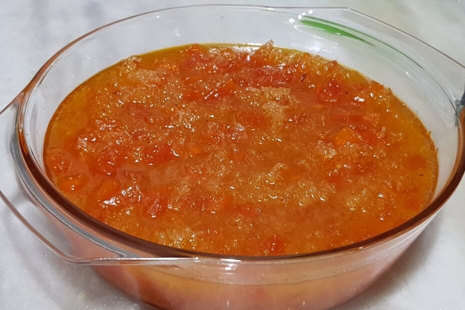 Doce de Mamão com Coco, uma receita caseiro simples de fazer