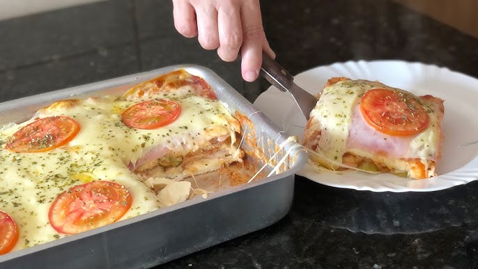 Pizza de Pão de Forma