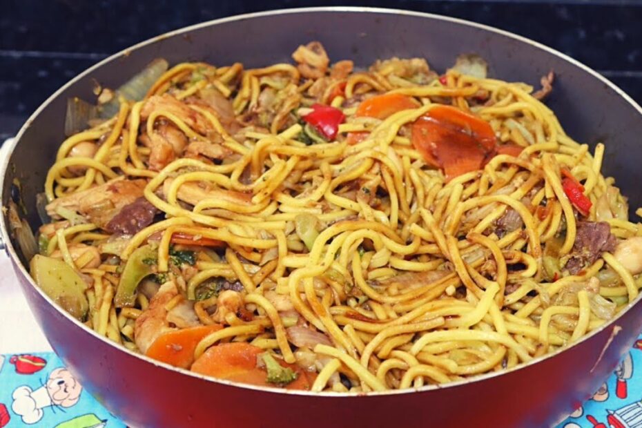 Faça essa receita de restaurante em casa, Yakissoba Caseiro fácil de fazer