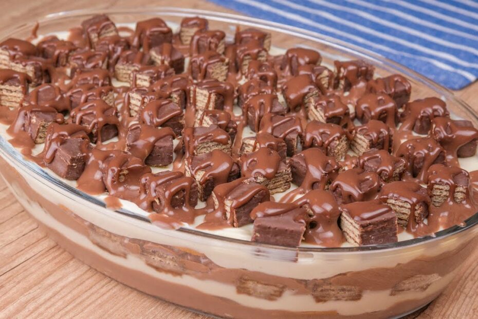 Pavê de Bis Cremosão, você vai querer fazer sempre.