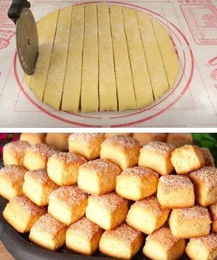 Apenas alguns minutos para o chá! A receita de biscoito mais fácil!