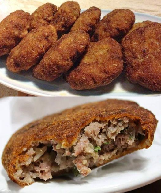 Bolinho de Carne Moída