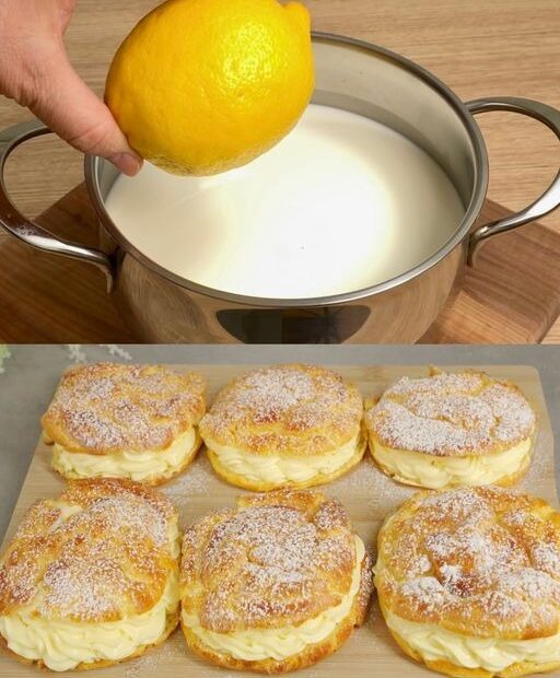 Bolinho de Limão, esse o pessoal faz fila na padaria da minha Tia quando ela faz