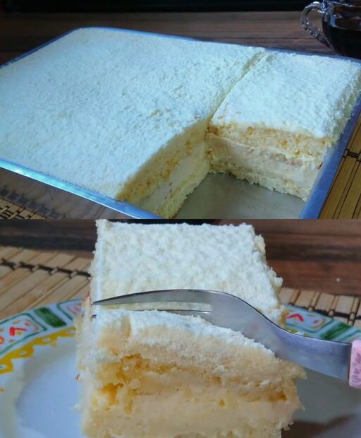 Bolo Nuvem de Leite Ninho: Doce, Cremoso e Fofinho.
