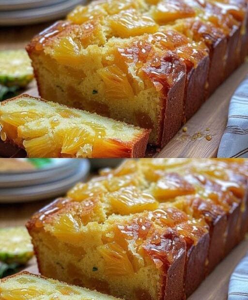 Bolo de Abacaxi invertido feito com a fruta: Receita maravilhosa, todos vão adorar