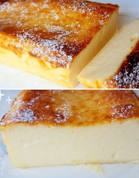 Bolo de queijo em 1 minuto! 4 INGREDIENTES, sem açúcar e sem trigo