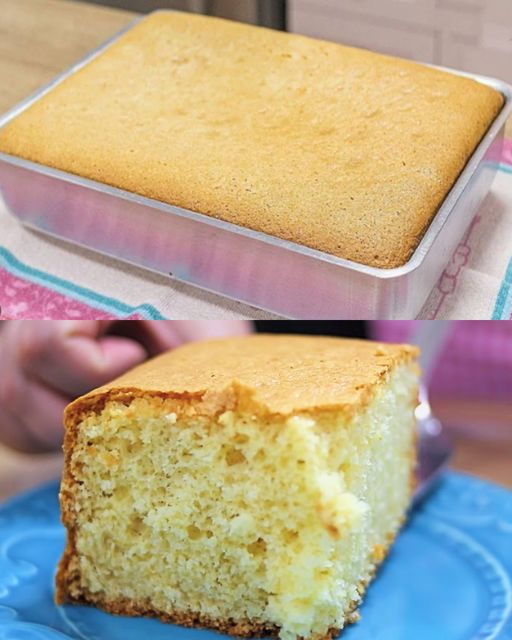 Bolo de trigo simples