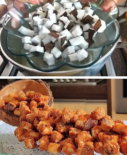 Coquinho caramelizado crocante faça e você vai querer repetir sempre