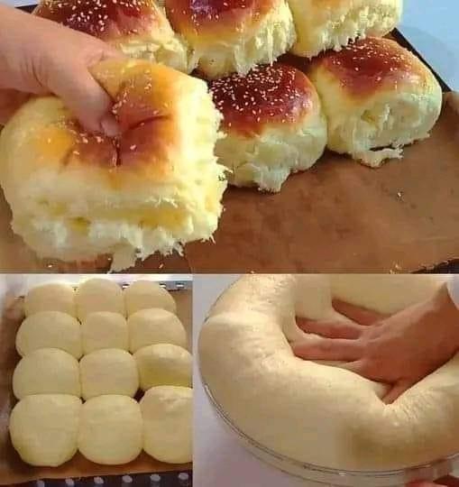 Pão Algodão, receita caseira do pão mais fofinho do mundo.