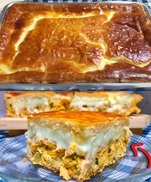 Torta Cremosa de Frango