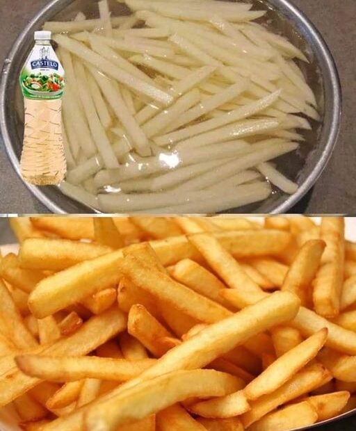 Truque do vinagre para fazer batata frita sequinha e crocante