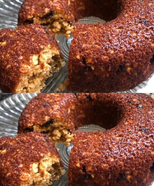 Sem farinha e sem açúcar! Sempre que faço esse bolo de amendoim com aveia, não sobra nada