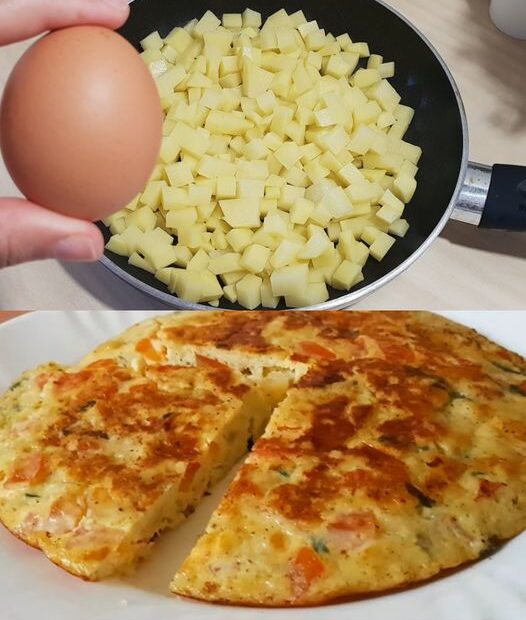 Se você tem ovo e 2 batatas, você consegue fazer o melhor jantar pronto em minuto