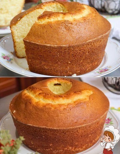 Bolo de Vó fofinho feito no Liquidificador