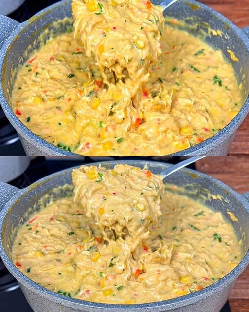 Frango cremoso simples e fácil