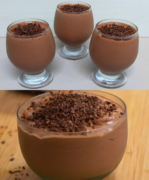 Mousse de chocolate