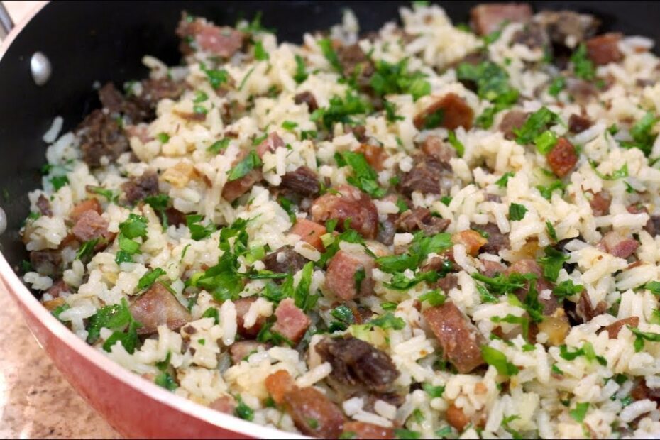 A receita que vai te fazer lembrar de comida caseira – Arroz Carreteiro.