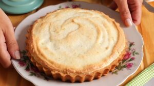 Bolo de Limão com Cobertura de Merengue