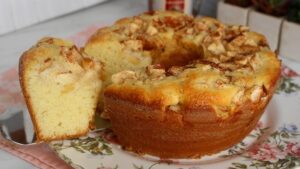 Bolo de Maçã com Canela