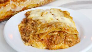 Lasanha de Carne Moída