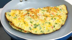 Omelete Simples com Queijo