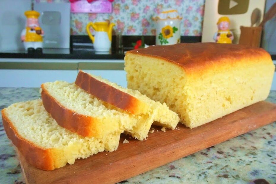 Aprenda a fazer pão fresquinho para o seu café da manhã – Pão de Forma Caseiro.