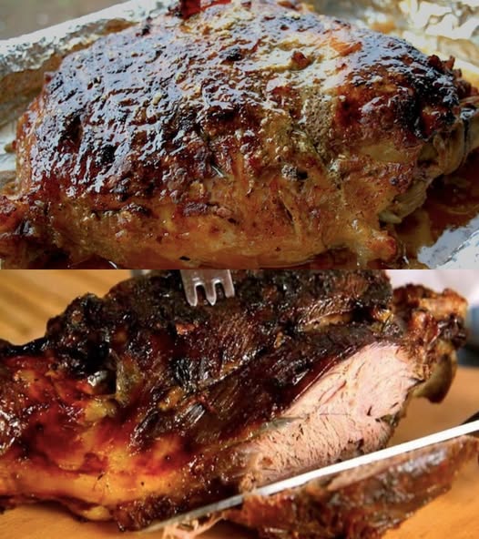 Pernil de panela sem óleo, pra ceia de Natal vai ser uma perfeição