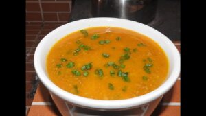 Sopa de Abóbora Cremosa