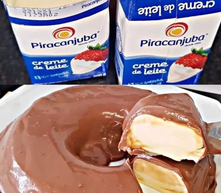Sorvetão de 3 minutos, receita rápida e fácil de fazer