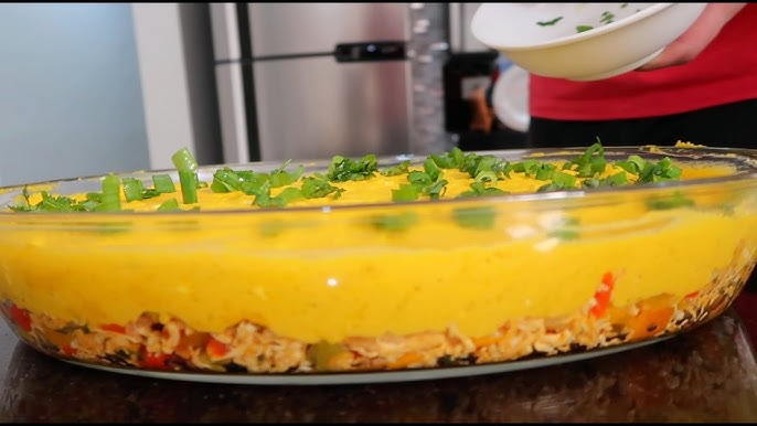 Fácil de fazer e cheia de sabor, vai surpreender seus convidados: Escondidinho de Frango com Abóbora