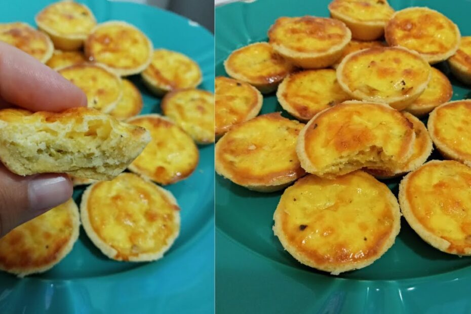 Faz sucesso em qualquer festa, todo mundo ama: Mini Quiches de Alho Poró e Queijo