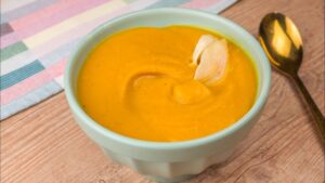 Sopa de Abóbora e Gengibre